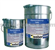 WEBER Webersys epox mat lak složka A 5kg + složka B 2kg- epoxidový lak polomatný